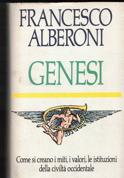 Genesi - Francesco Alberoni - copertina