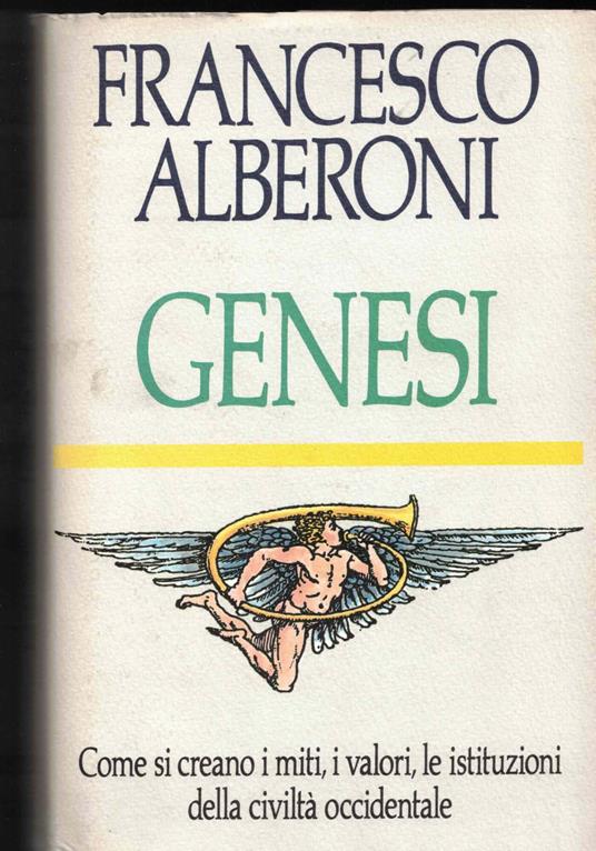 Genesi - Francesco Alberoni - copertina