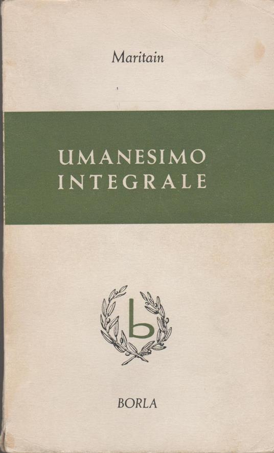 Umanesimo Integrale - copertina
