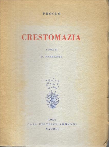 Crestomazia - copertina