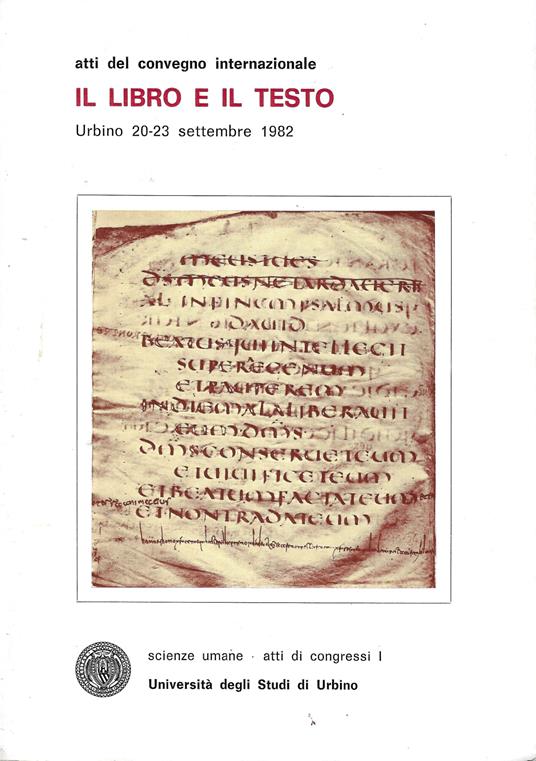 Il Libro E Il Testo - copertina