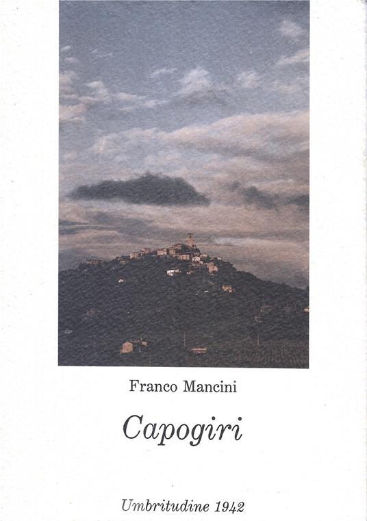Capogiri - Franco Mancini - copertina