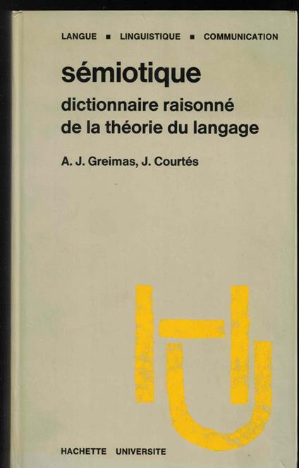 Sémiotique: Tome 1 - copertina