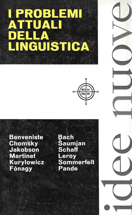 I problemi attuali della linguistica - copertina