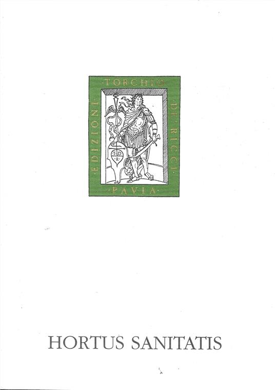 Hortus Sanitatis - copertina