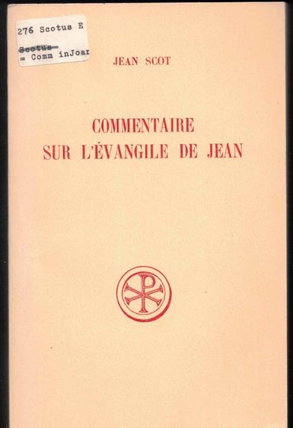 Commentaire sur l'Évangile de Jean - Edition Bilingue latino e francese - copertina