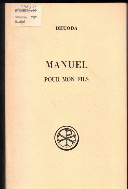 Manuel Pour Mon Fils. Edition Bilingue Francais-Latin - copertina