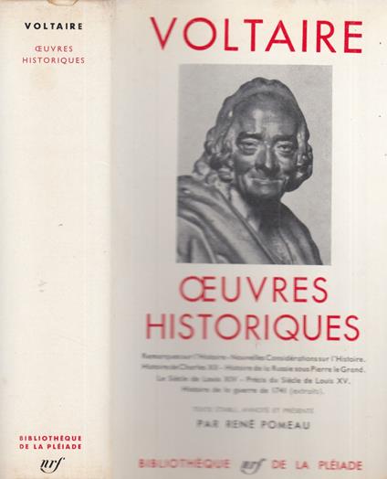 Oeuvres historiques - copertina