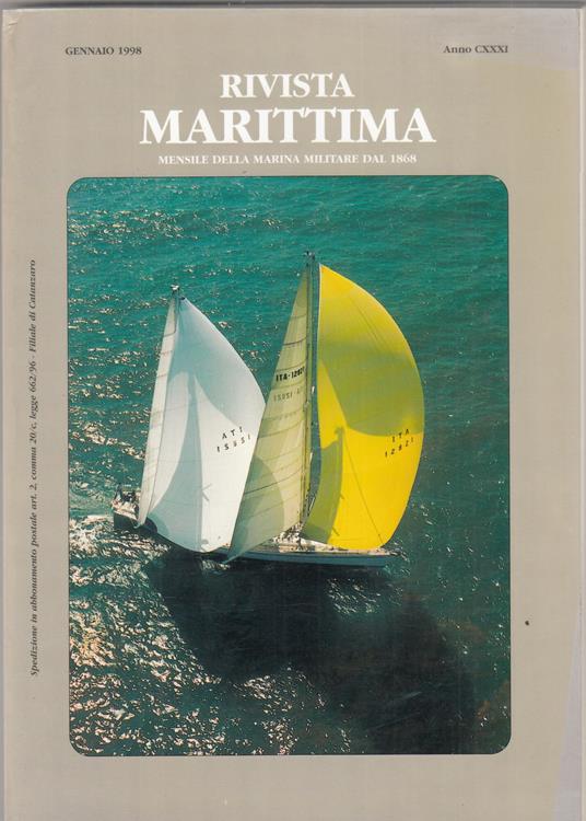 Rivista marittima. Annata completa 1998 - copertina
