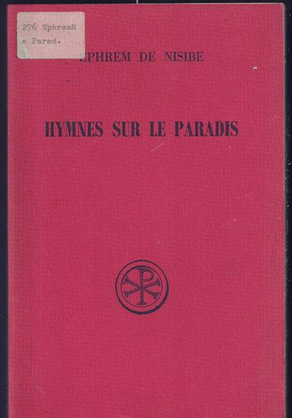 Hymnes sur le Paradis numero 137 - copertina