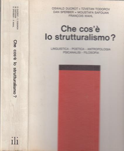 Che Cos'è Lo Strutturalismo - copertina
