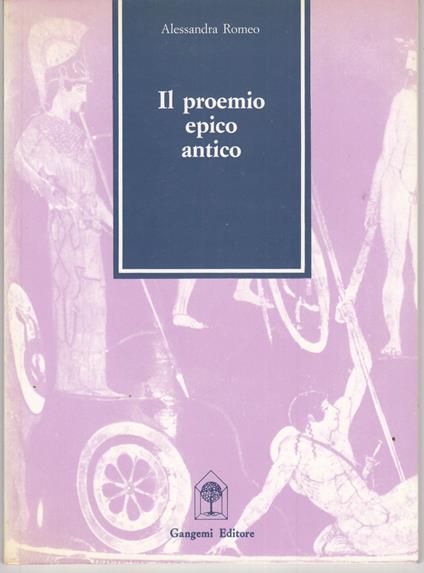 Il proemio epico antico - copertina
