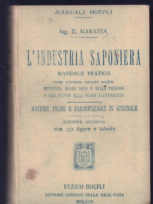 L'Industria Saponiera - copertina