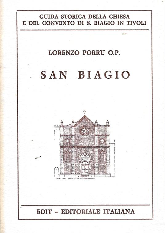 San Biagio - copertina