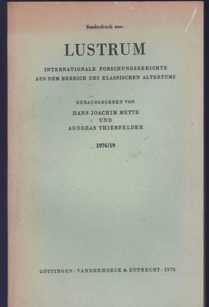 Lustrum - copertina