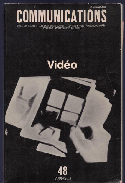 Communications, n^ 48, Vidéo - copertina