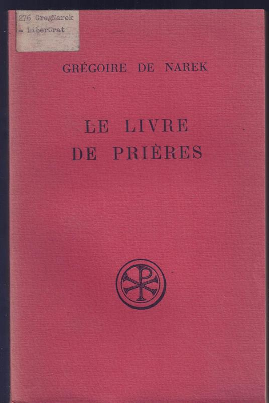Le Livre de prières n. 78 - copertina