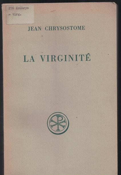 La Virginité numero 125 bilingue greco-francese - copertina