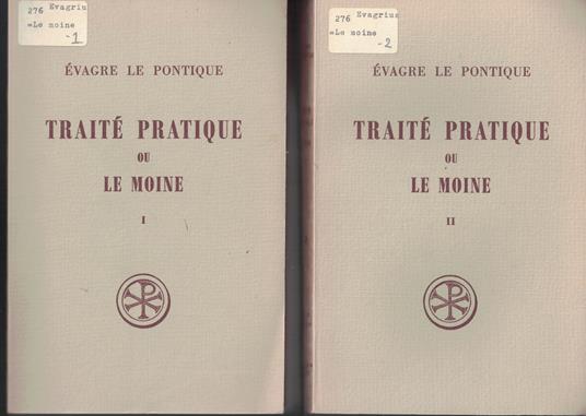 Traité pratique, ou, Le moine n. 170-171 bilingue greco-francese - copertina