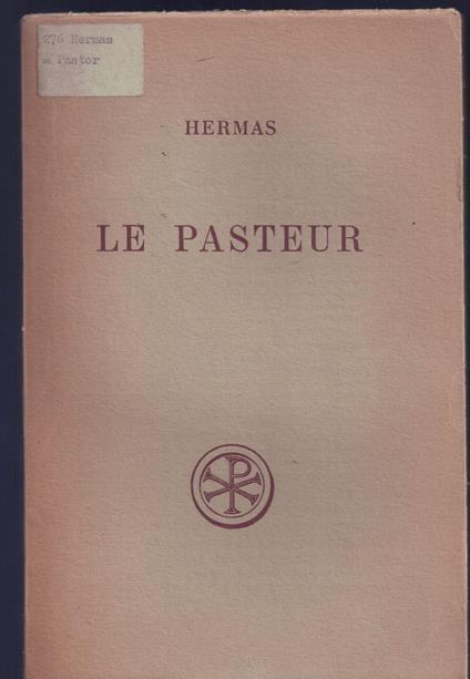 Le Pasteur n. 53 bilingue greco-francese - copertina
