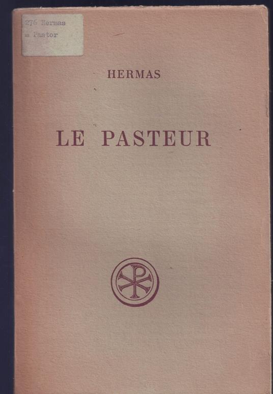 Le Pasteur n. 53 bilingue greco-francese - copertina