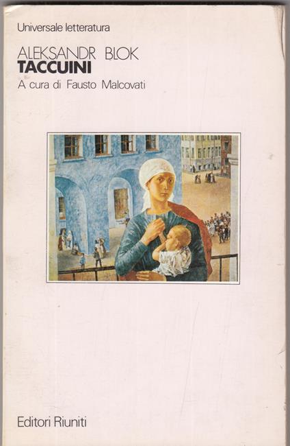 Taccuini - Aleksandr Blok - copertina