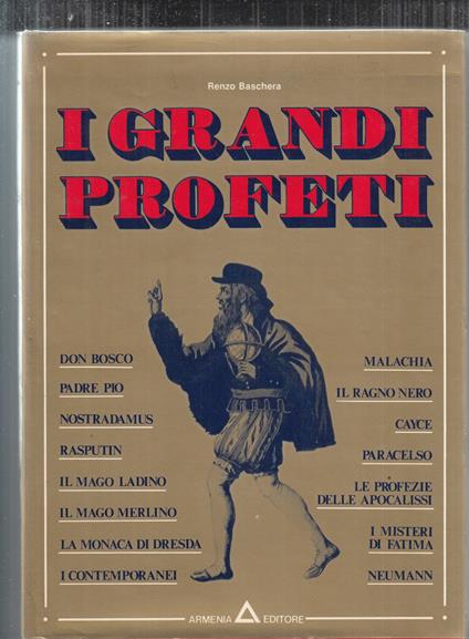 I grandi profeti - Renzo Baschera - copertina