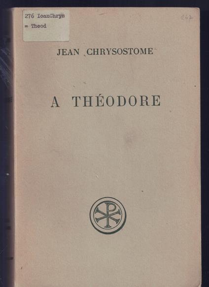 A Théodore n. 117 bilingue greco-francese - copertina
