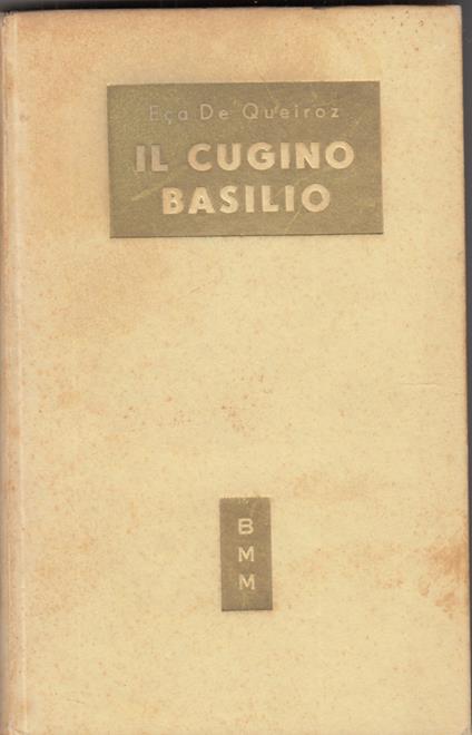 Il cugino Basilio - copertina