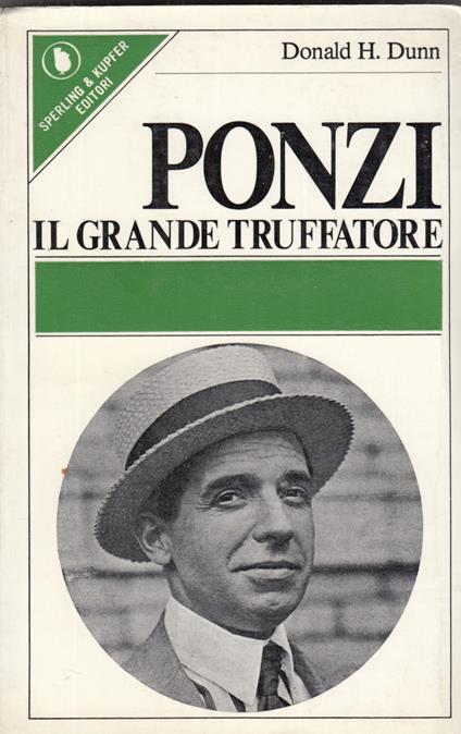 Ponzi. Il grande truffatore - copertina