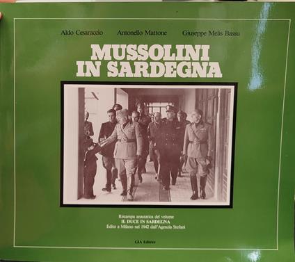 Mussolini in Sardegna - copertina