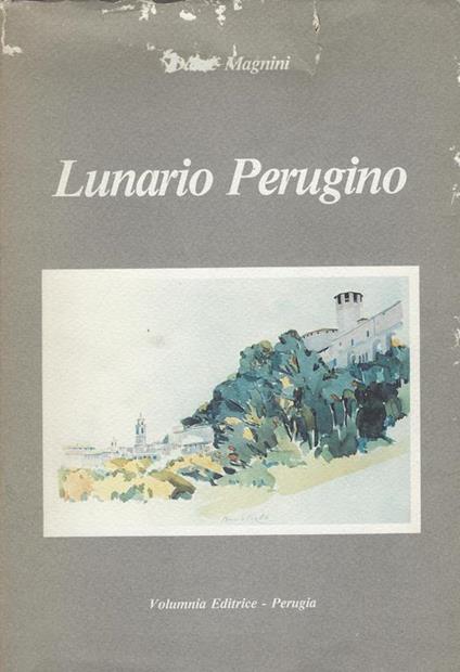 Lunario perugino - Dante Magnini - copertina