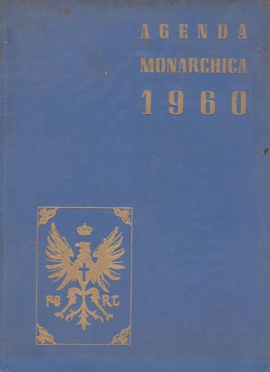 Agenda monarchica - copertina