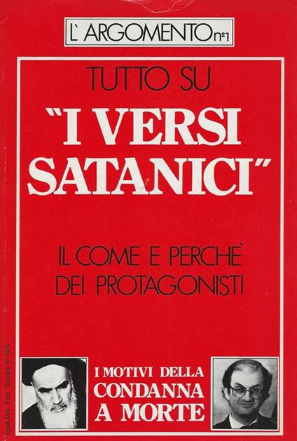 Tutto su "I versi satanici" - copertina