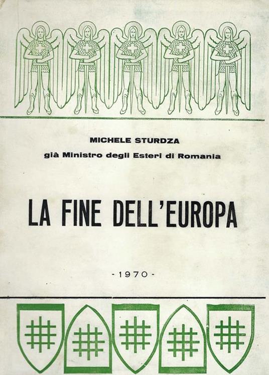 La fine dell'Europa - copertina