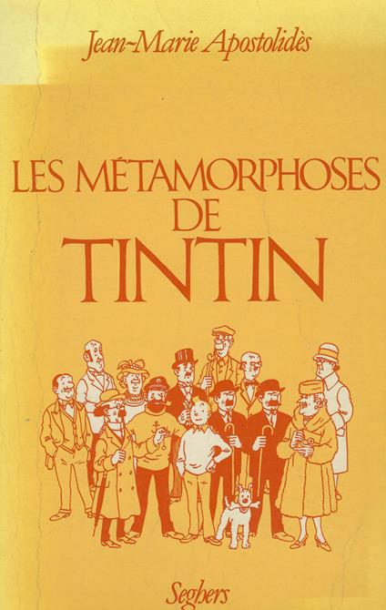 Les metamorphoses de Tintin - copertina