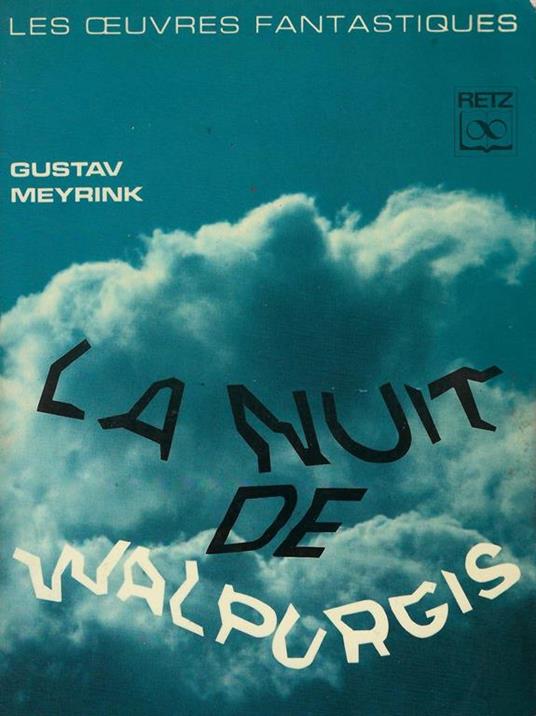 La nuit de Walpurgis - Gustav Meyrink - copertina