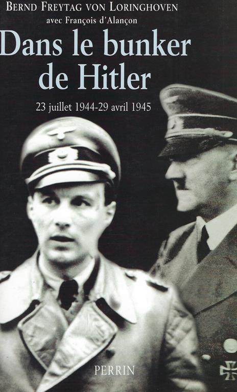 Dans le bunker de Hitler: 23 juillet 1944 - 29 avril 1945 - copertina