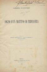Sogno d'un mattino di primavera ( estratto dall'Italia - Anno I, fascicolo I )