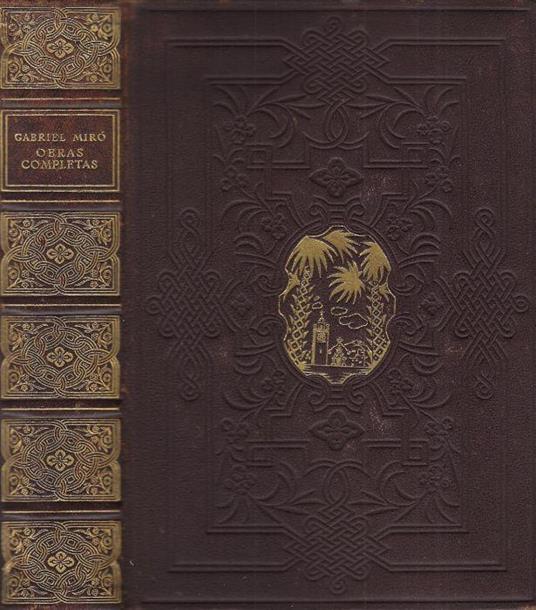 Obras completas de Gabriel Miro - copertina