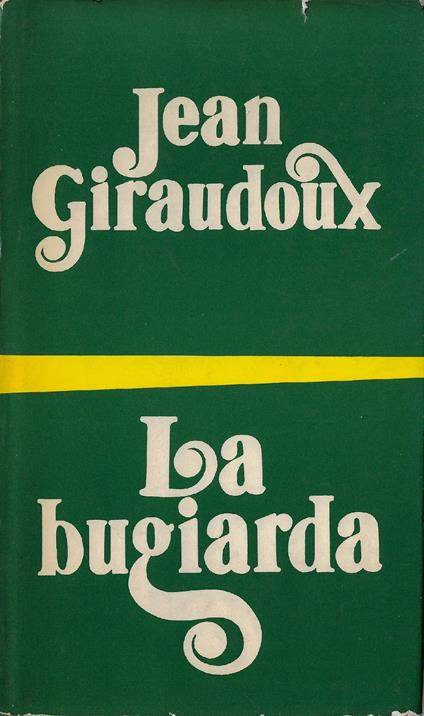La bugiarda - Jean Giraudoux - copertina