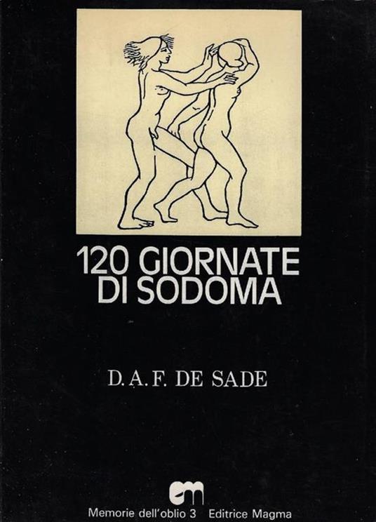 120 giornate di Sodoma - François de Sade - copertina
