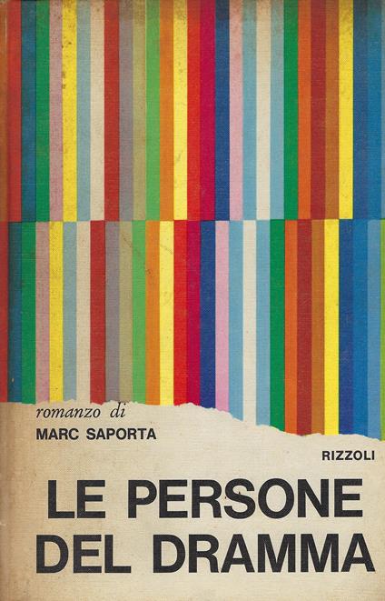 Le persone del dramma - Marc Saporta - copertina