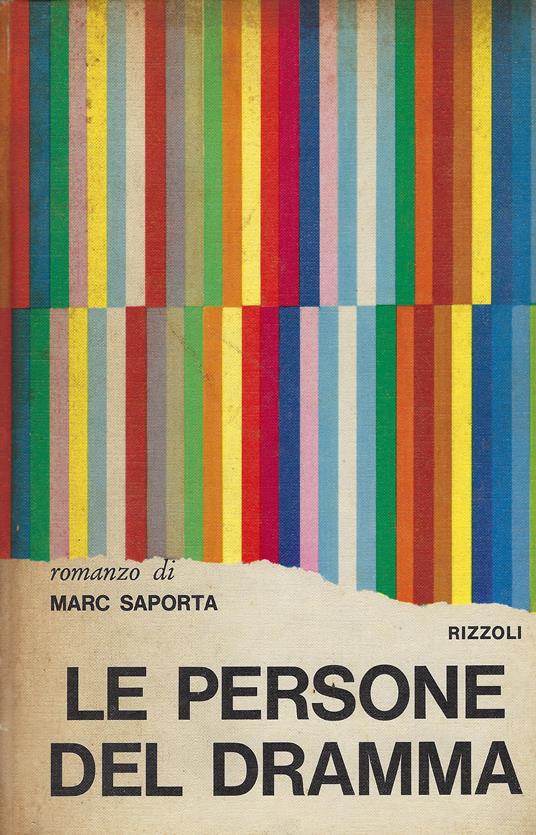 Le persone del dramma - Marc Saporta - copertina