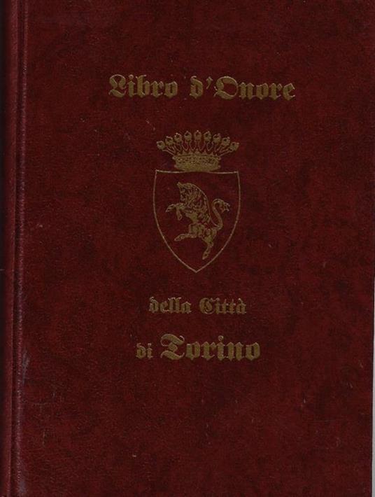 Libro d'onore della città di Torino - copertina