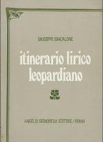 Itinerario lirico leopardiano : canti scelti