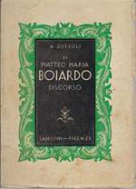 Di Matteo Maria Boiardo : discorso