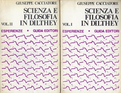 Scienza e filosofia in Dilthe - Giuseppe Cacciatore - copertina