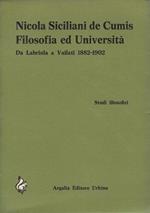 Filosofia e universita : da Labriola a Vailati 1882-1902