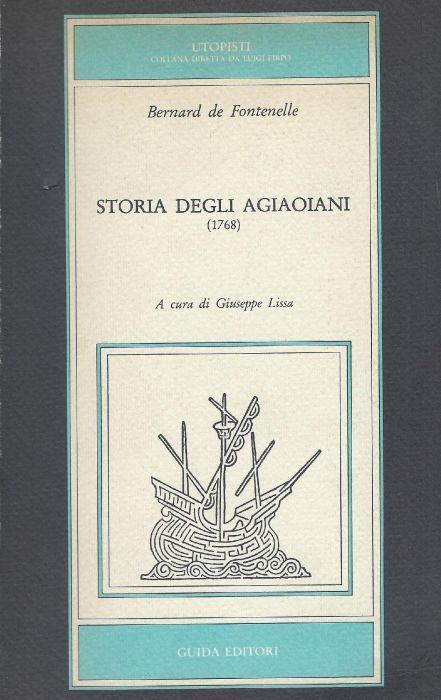 Storia degli Agiaoiani - Bernard Fontanille - copertina